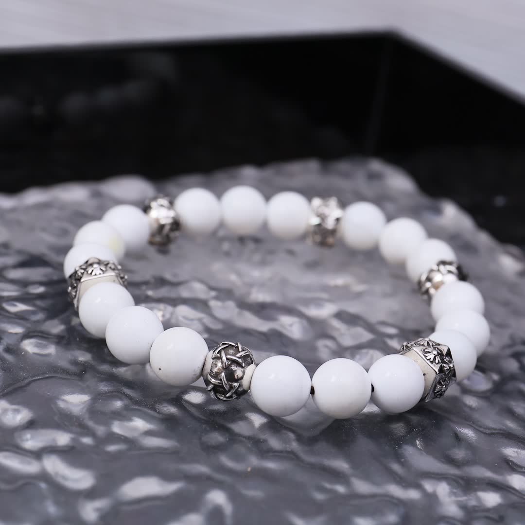 Chrome Hearts Scandinavian Design Beaded Bracelet Set